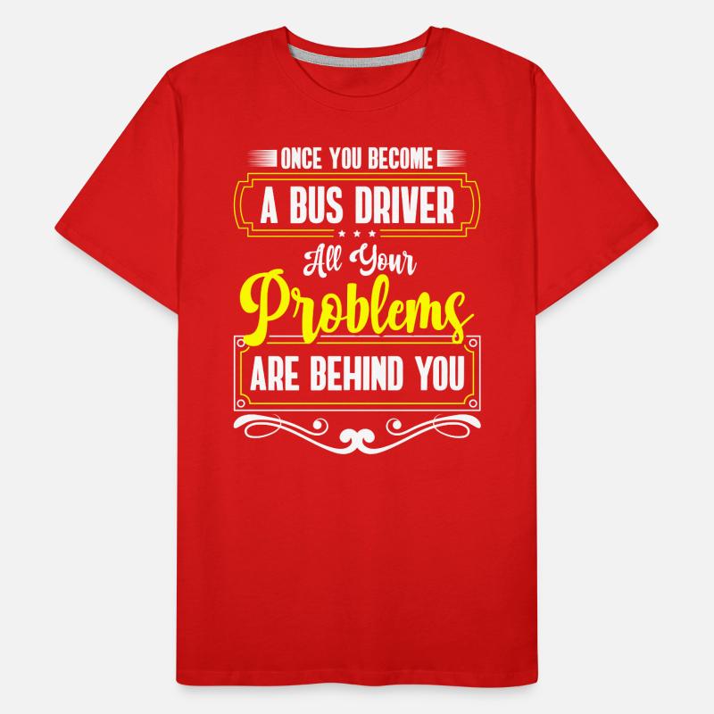 Driver bus driver Men's Premium Organic T-Shirt