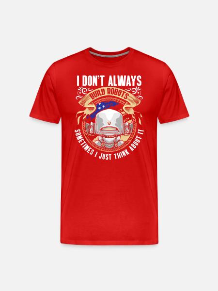 Machine Hobby Technician - Men's Premium Organic T-Shirt - red