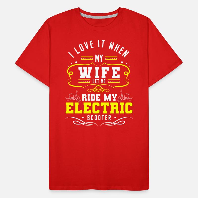 E-Scooter Stromer Roller Sport Hybrid Männer Premium Bio T-Shirt