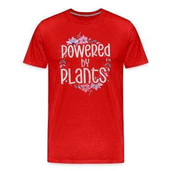 Potion Health Shaman - Men's Premium Organic T-Shirt - red - Front - Damien (186cm)