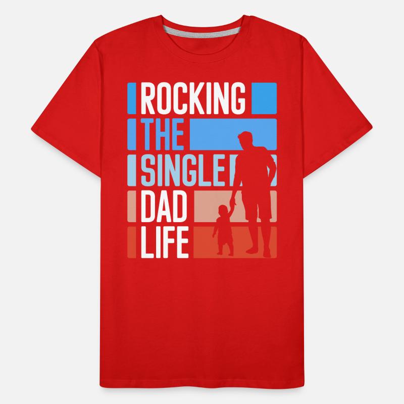 Relation célibataire Solitaire T-shirt bio Premium Homme