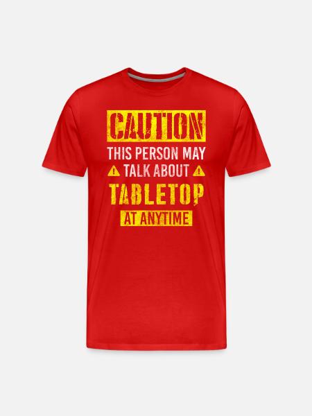 Play Role Playing Strategy - Men's Premium Organic T-Shirt - red