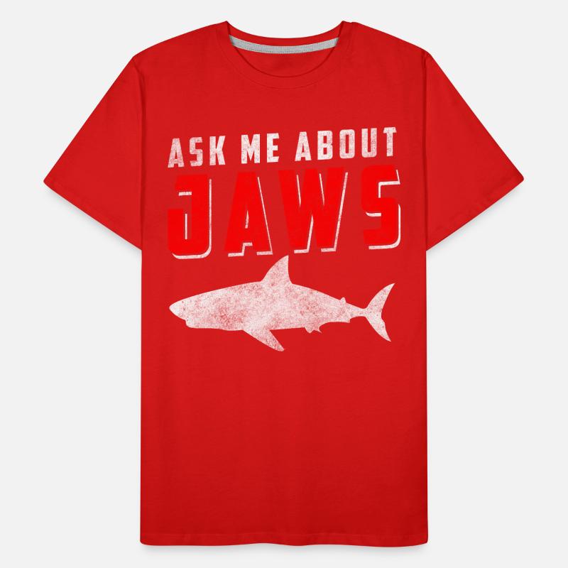 Shark predator teeth Men's Premium Organic T-Shirt