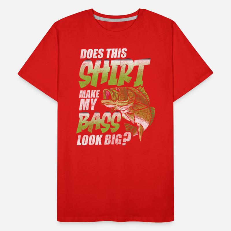 Angler Barsch Freizeit Männer Premium Bio T-Shirt