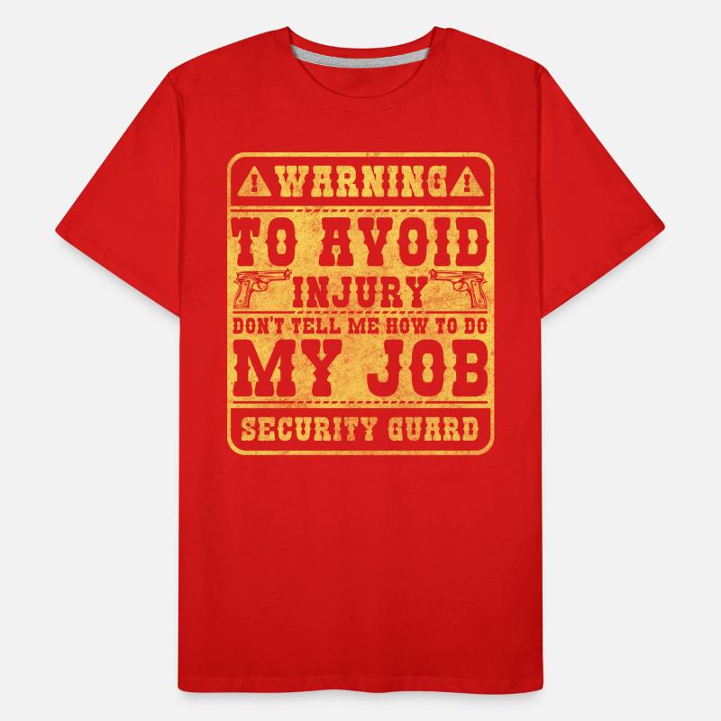 Security, Gatekeeper, Order, Guard Men's Premium Organic T-Shirt