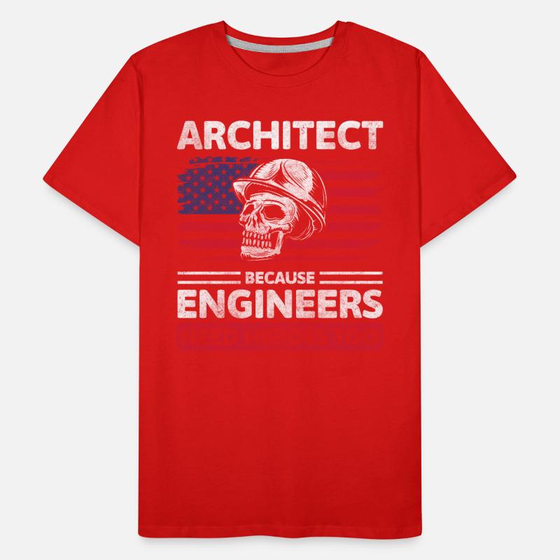 Architecte Constructeur T-shirt bio Premium Homme