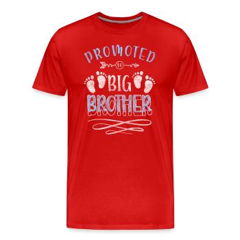 Communauté de la soirée des hommes de Celebration Boozing - T-shirt bio Premium Homme - rouge - Devant - Damien (186cm)