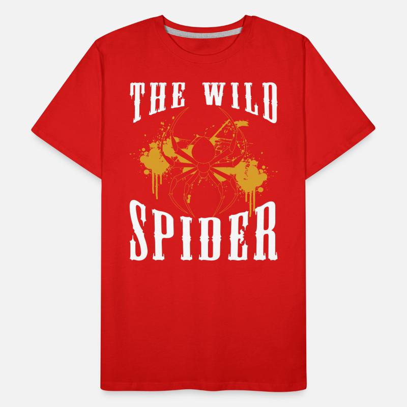 Cobweb, Nature, Fishnet, Silk Threads Men's Premium Organic T-Shirt