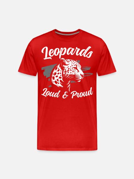 Africa, Wild, Predator - Men's Premium Organic T-Shirt - red