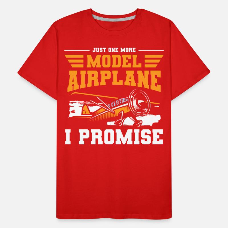 Model Airplane Model Airplane Model Making Remote Control Men's Premium Organic T-Shirt