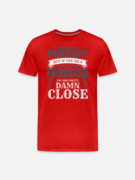 Foresters hunt foresters - Men's Premium Organic T-Shirt - red
