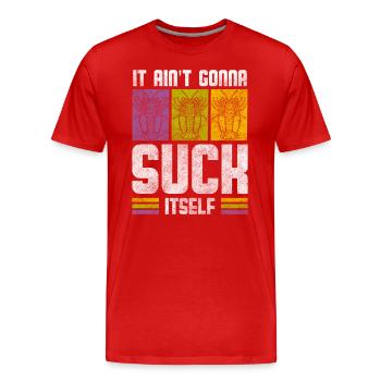 Carnival Celebration Jesters Event - Men's Premium Organic T-Shirt - red - Front - Damien (186cm)
