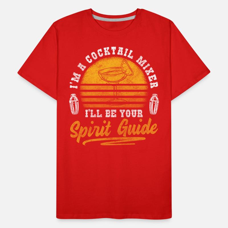 Blender Drinks Drinker Rum Men's Premium Organic T-Shirt