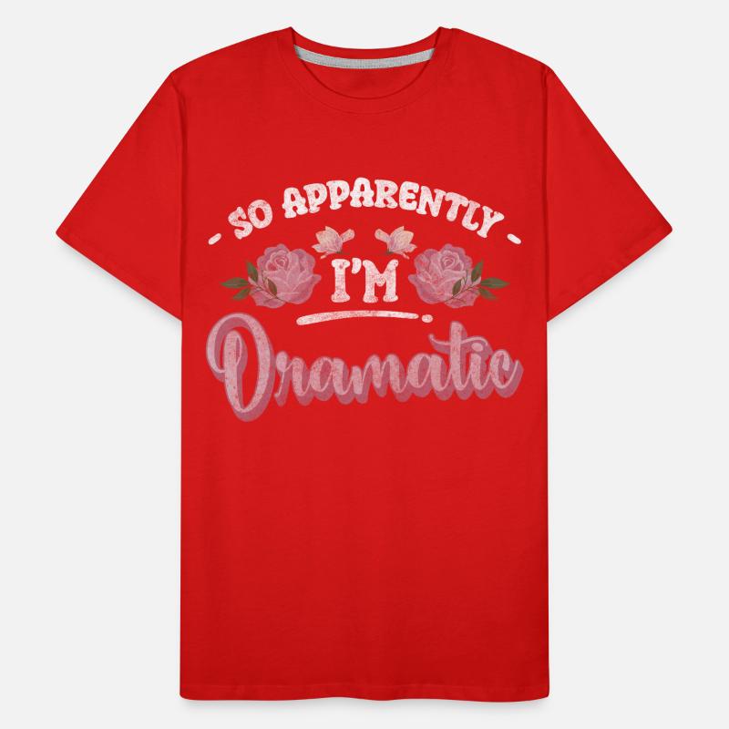Dramaqueen female mimimi Men's Premium Organic T-Shirt