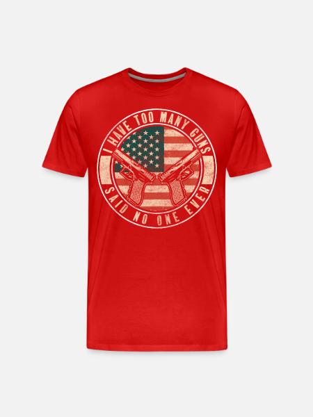 Weapon Club - Men's Premium Organic T-Shirt - red