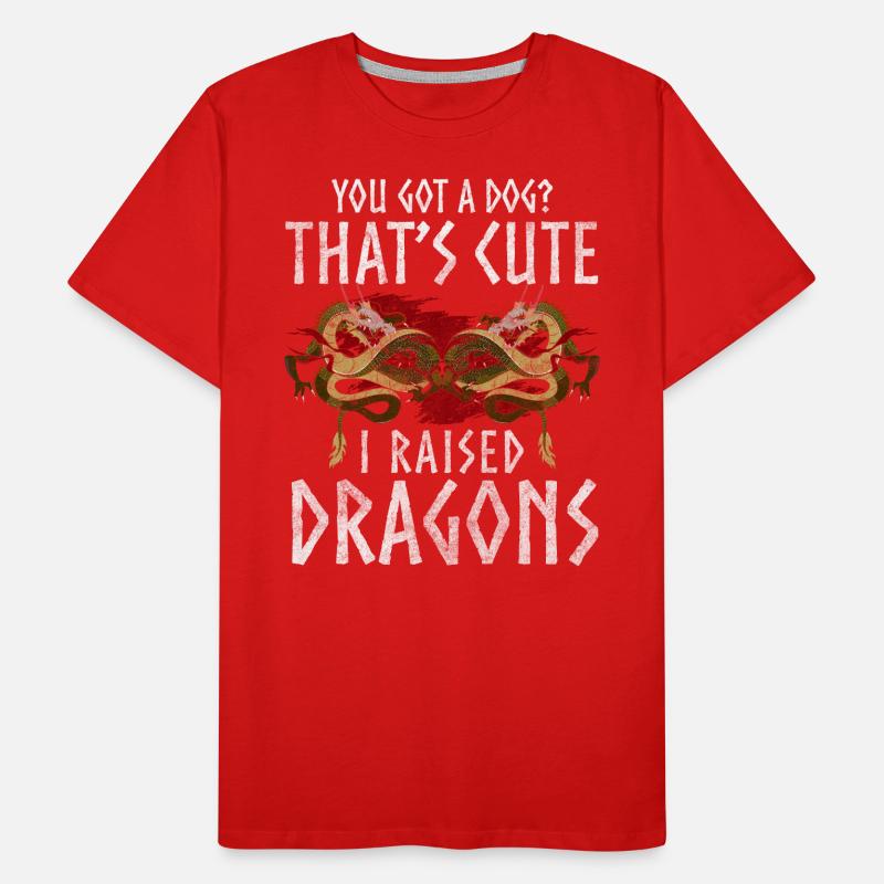 Fire Mythical Creature Creature Men's Premium Organic T-Shirt