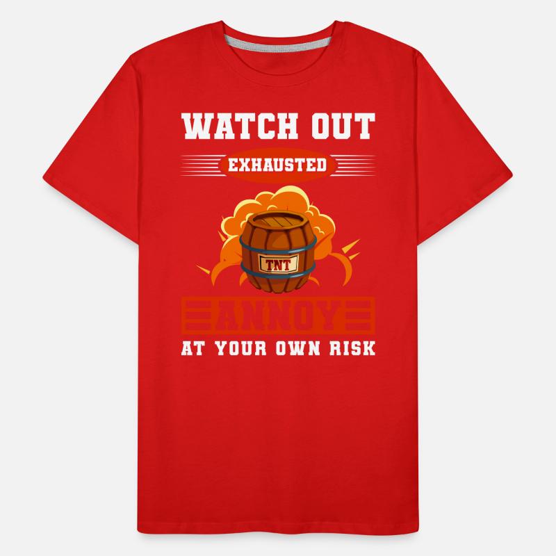 Pyro Highlight Stadium Men's Premium Organic T-Shirt
