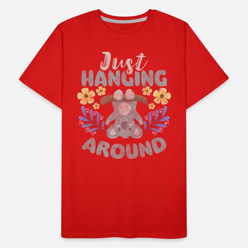 Koalabär Baum Männer Premium Bio T-Shirt