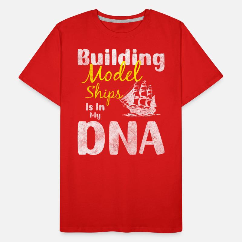 Model RC Ship Skipper Men's Premium Organic T-Shirt