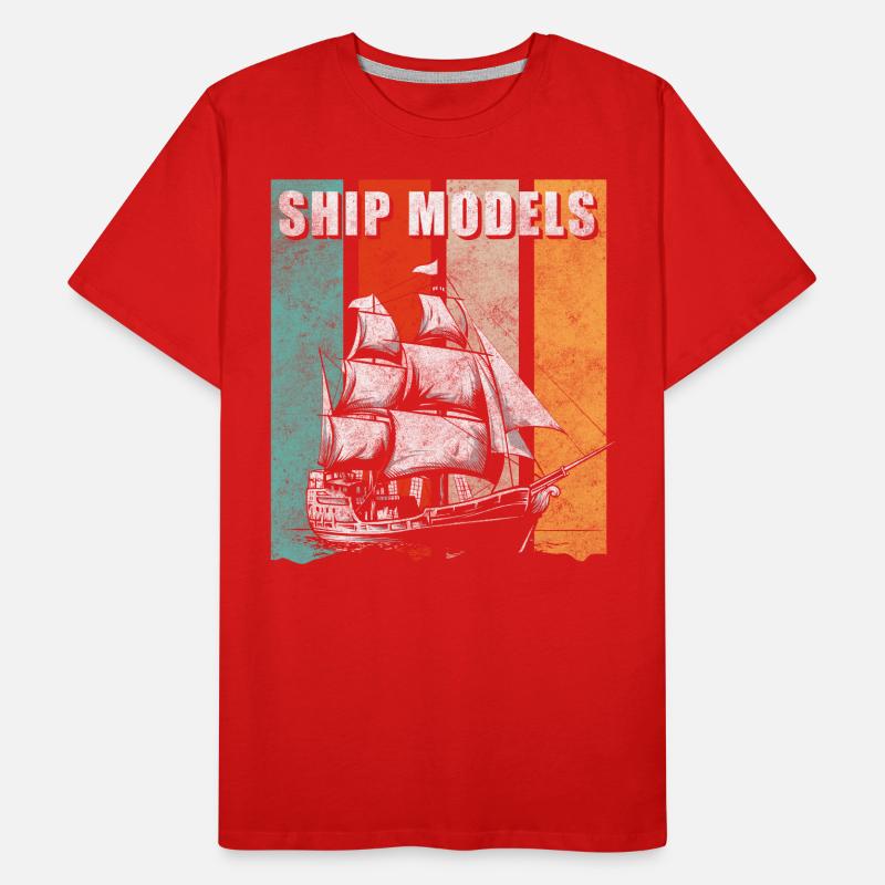 Ship Model Builder RC Ship Skipper Men's Premium Organic T-Shirt