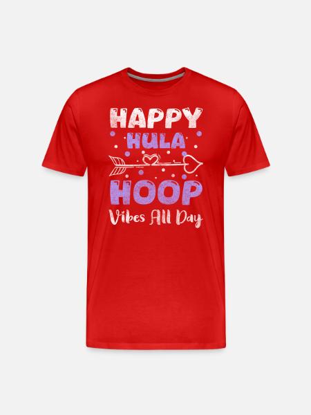 Trend Fit - Men's Premium Organic T-Shirt - red