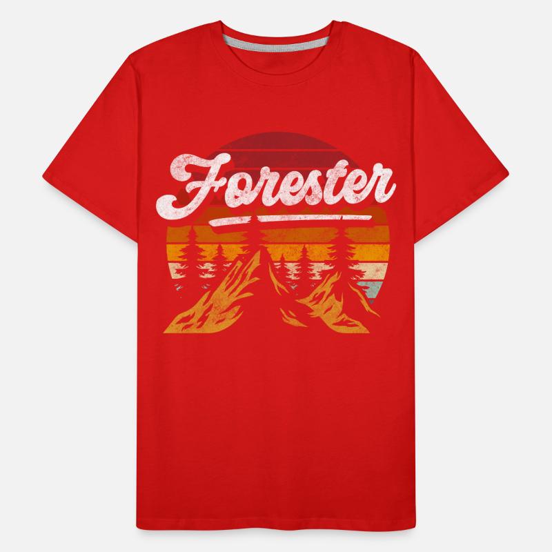 Forester Forest Protector Deer Men's Premium Organic T-Shirt