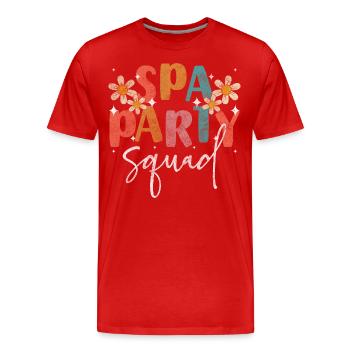 Relaxation Relax People Luxury - Men's Premium Organic T-Shirt - red - Front - Damien (186cm)