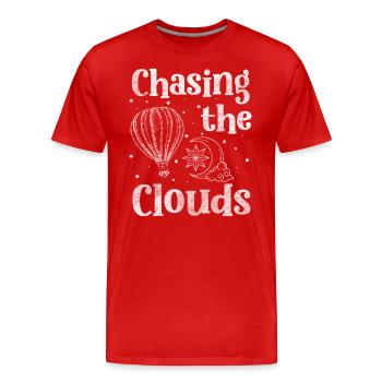 Ballon Hobby - Männer Premium Bio T-Shirt - Rot - Vorne - Damien (186cm)