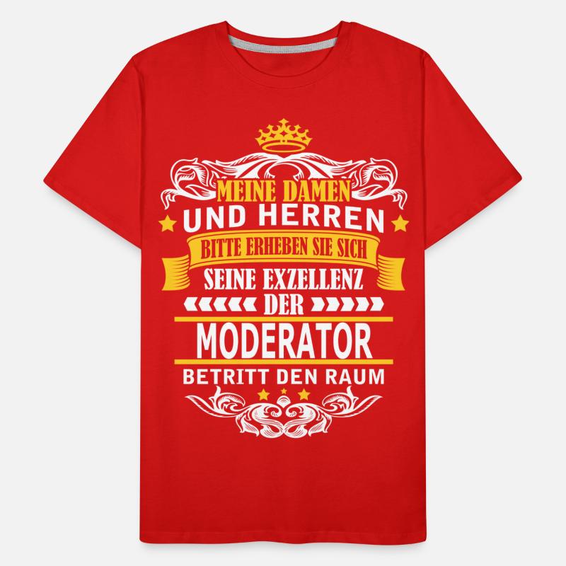 MODERATOR Männer Premium Bio T-Shirt