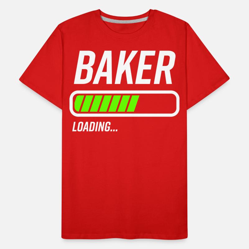 Baker Loading Bar Men's Premium Organic T-Shirt