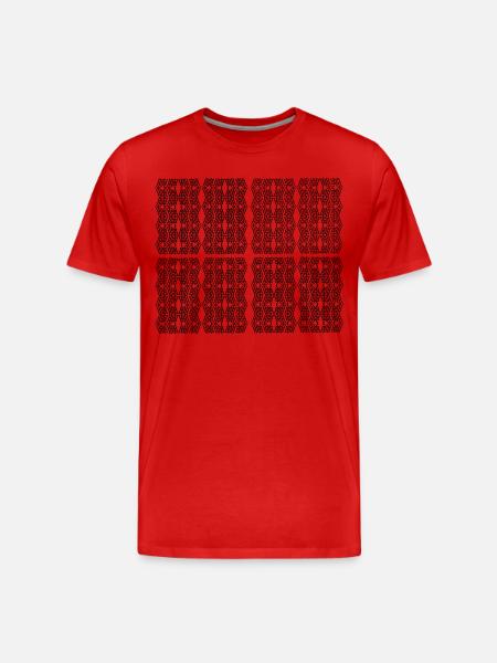 New Unique Style - Men's Premium Organic T-Shirt - red