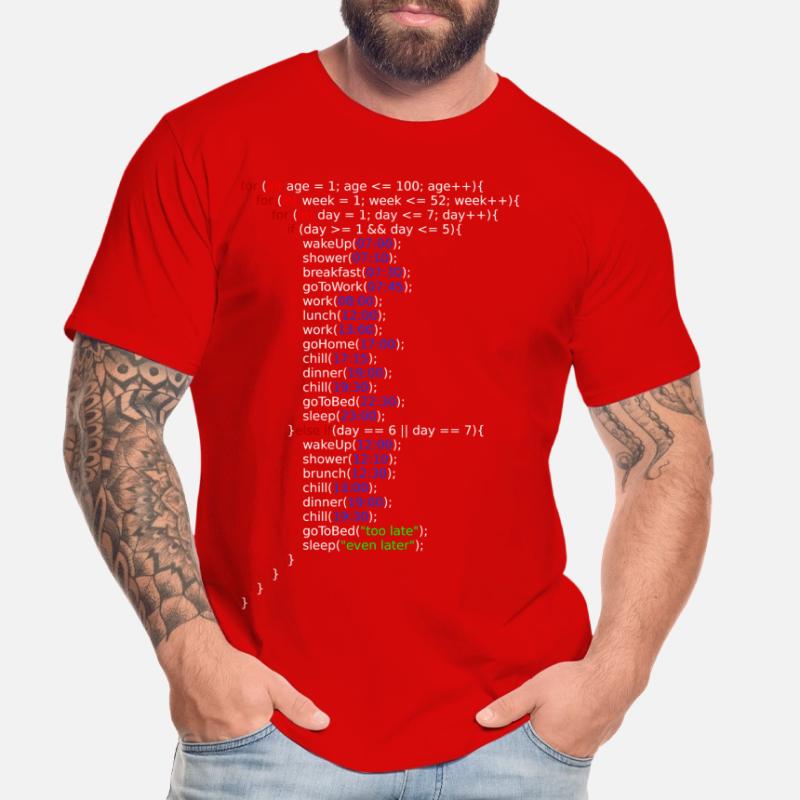 My Life -- Java Code Männer Premium Bio T-Shirt