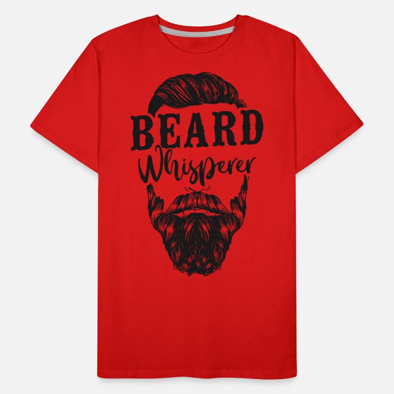 Beard Lover Bearded Man Beard Men's Premium Organic T-Shirt