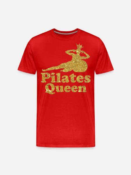 Pilates Instructor Teacher Pilates - Men's Premium Organic T-Shirt - red