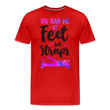 Pilates Instructor Teacher You Had - Männer Premium Bio T-Shirt - Rot - Vorne - Damien (186cm)