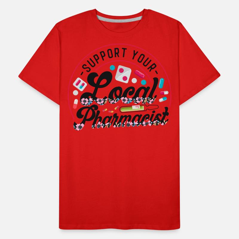 Pharmacy Tech Technician Men's Premium Organic T-Shirt