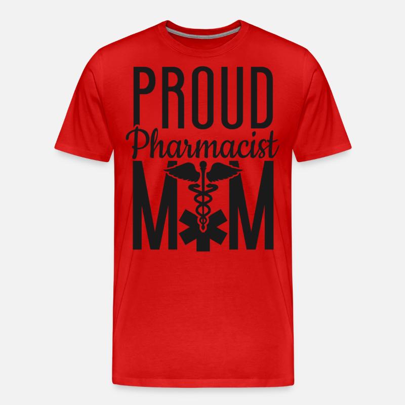 Pharmacy Tech Technician - Männer Premium Bio T-Shirt - Rot
