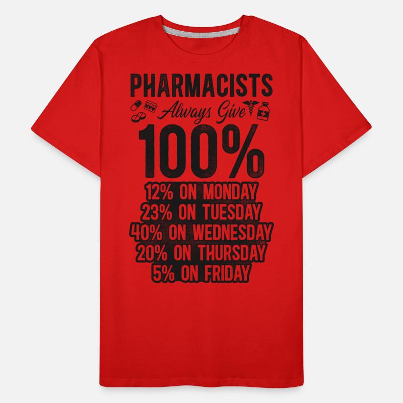 Pharmacy Tech Technician Men's Premium Organic T-Shirt