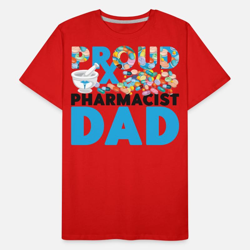 Pharmacy Tech Technician Men's Premium Organic T-Shirt