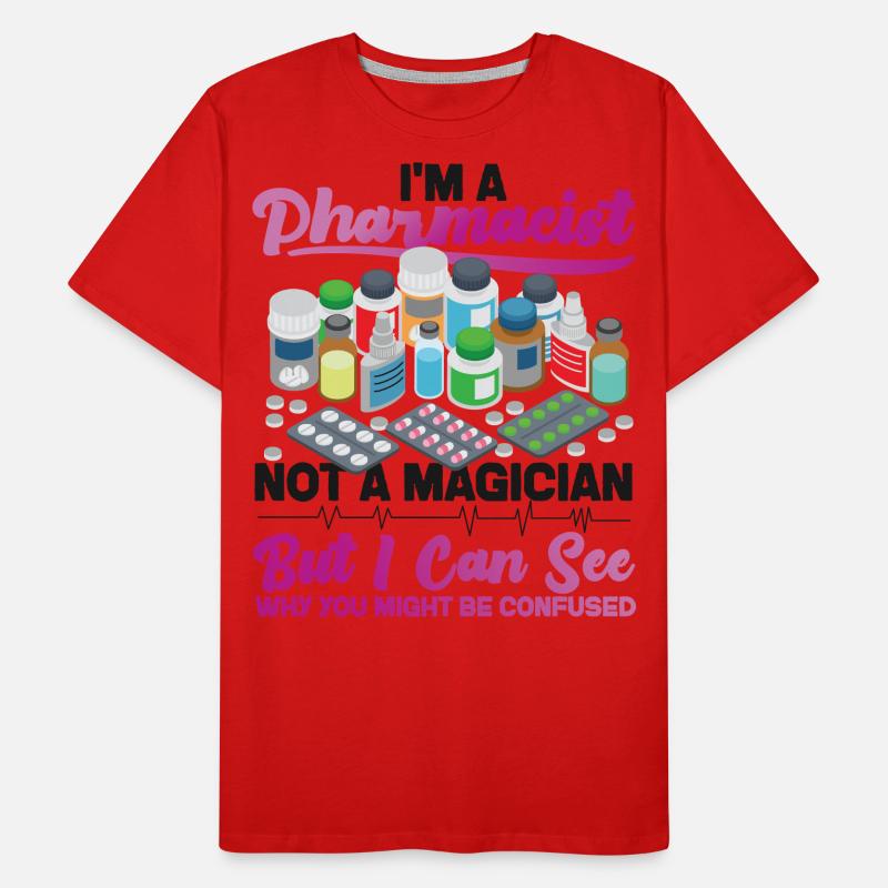 Pharmacy Tech Technician Men's Premium Organic T-Shirt