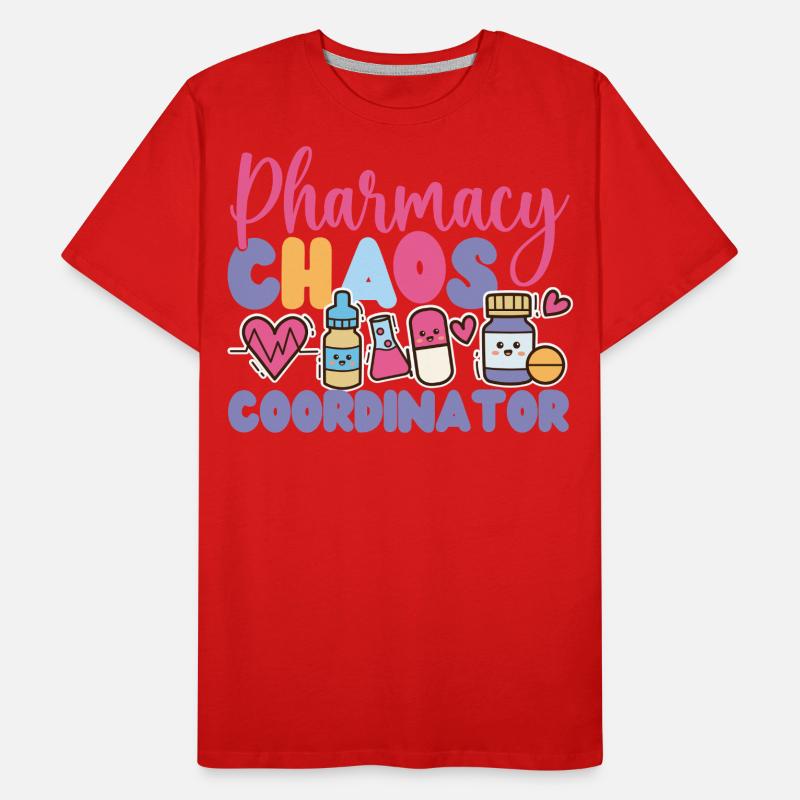 Pharmacy Tech Technician Männer Premium Bio T-Shirt