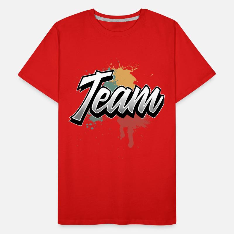 Équipe T-shirt bio Premium Homme