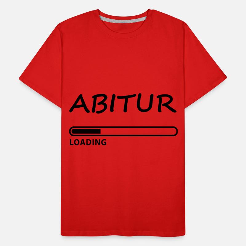 ABITUR loading T-shirt bio Premium Homme