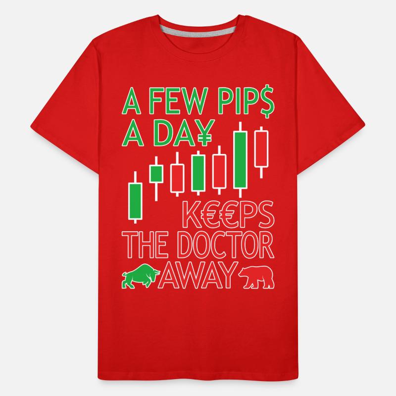 Forex Trader DayTrader Trading Forex Trading T-shirt bio Premium Homme