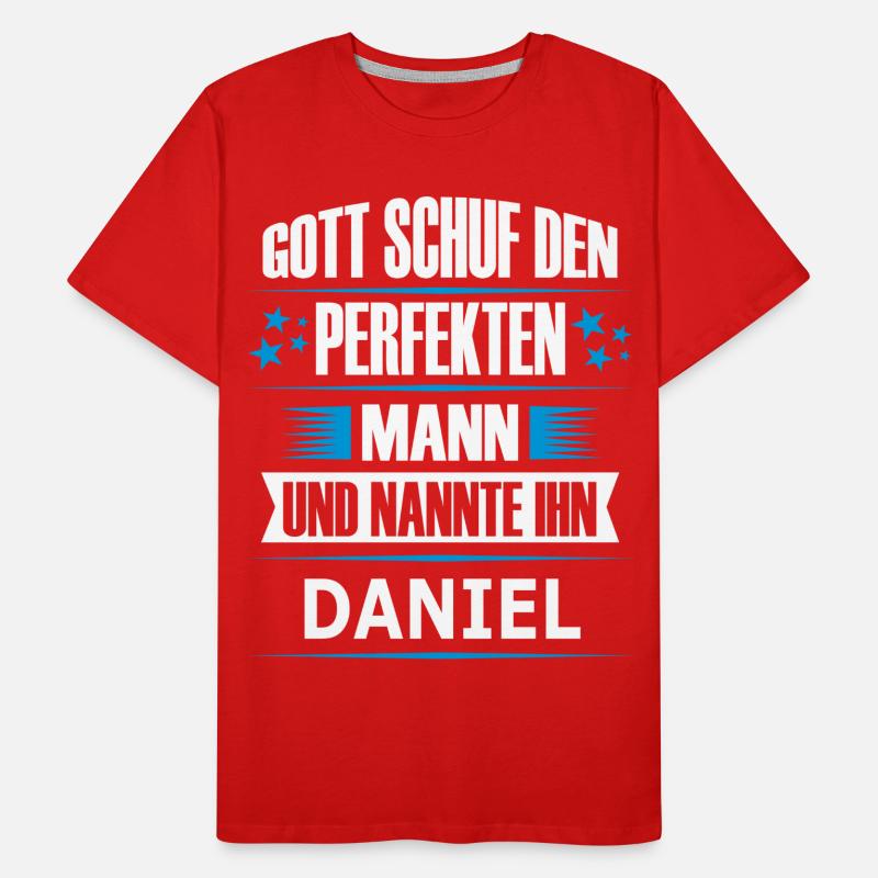 DANIEL Männer Premium Bio T-Shirt