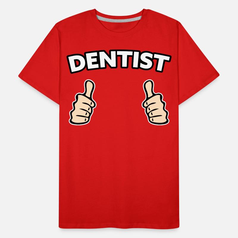 Dentist profession gift idea Men's Premium Organic T-Shirt