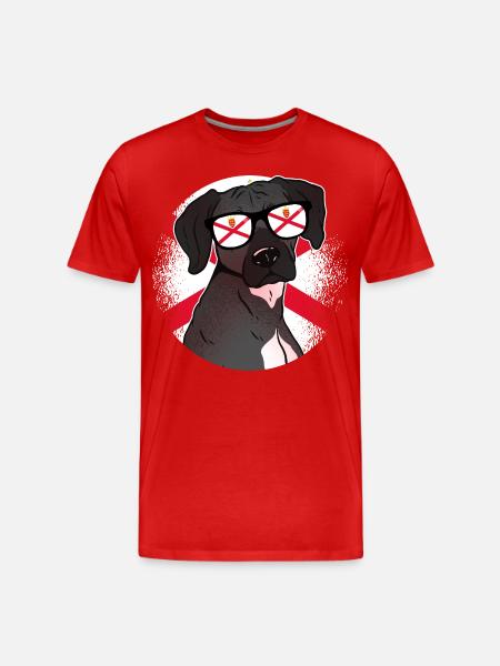 Jersey - Men's Premium Organic T-Shirt - red