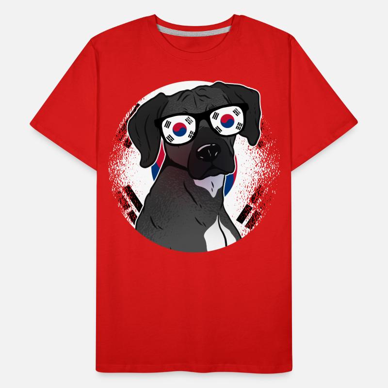 Corée du Sud T-shirt bio Premium Homme