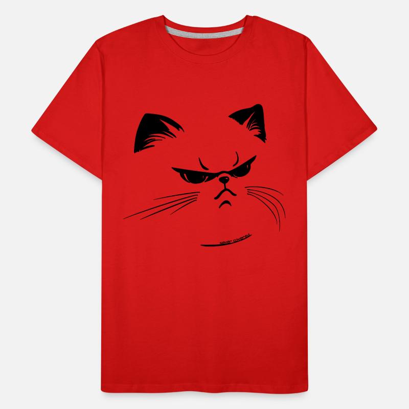 Mürrisch oder nicht? Männer Premium Bio T-Shirt
