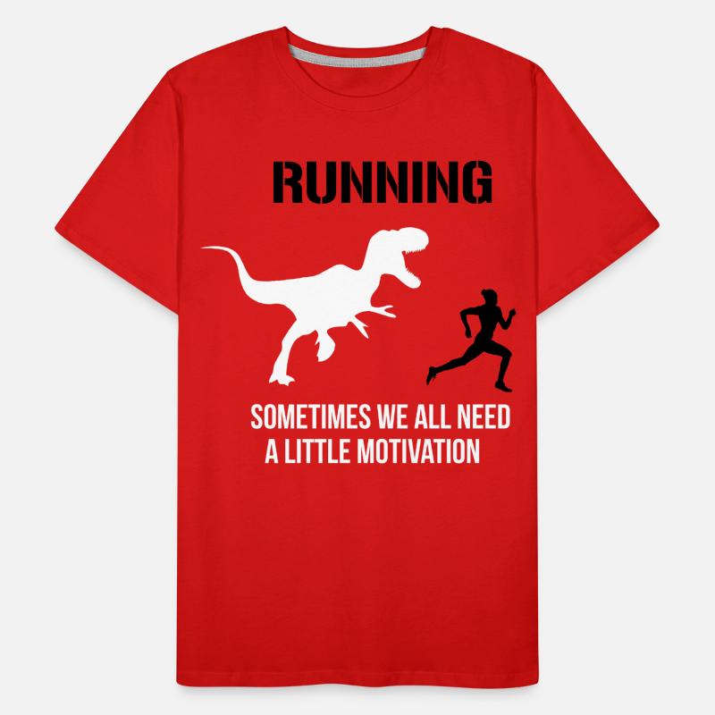 Motivation à courir T-shirt bio Premium Homme